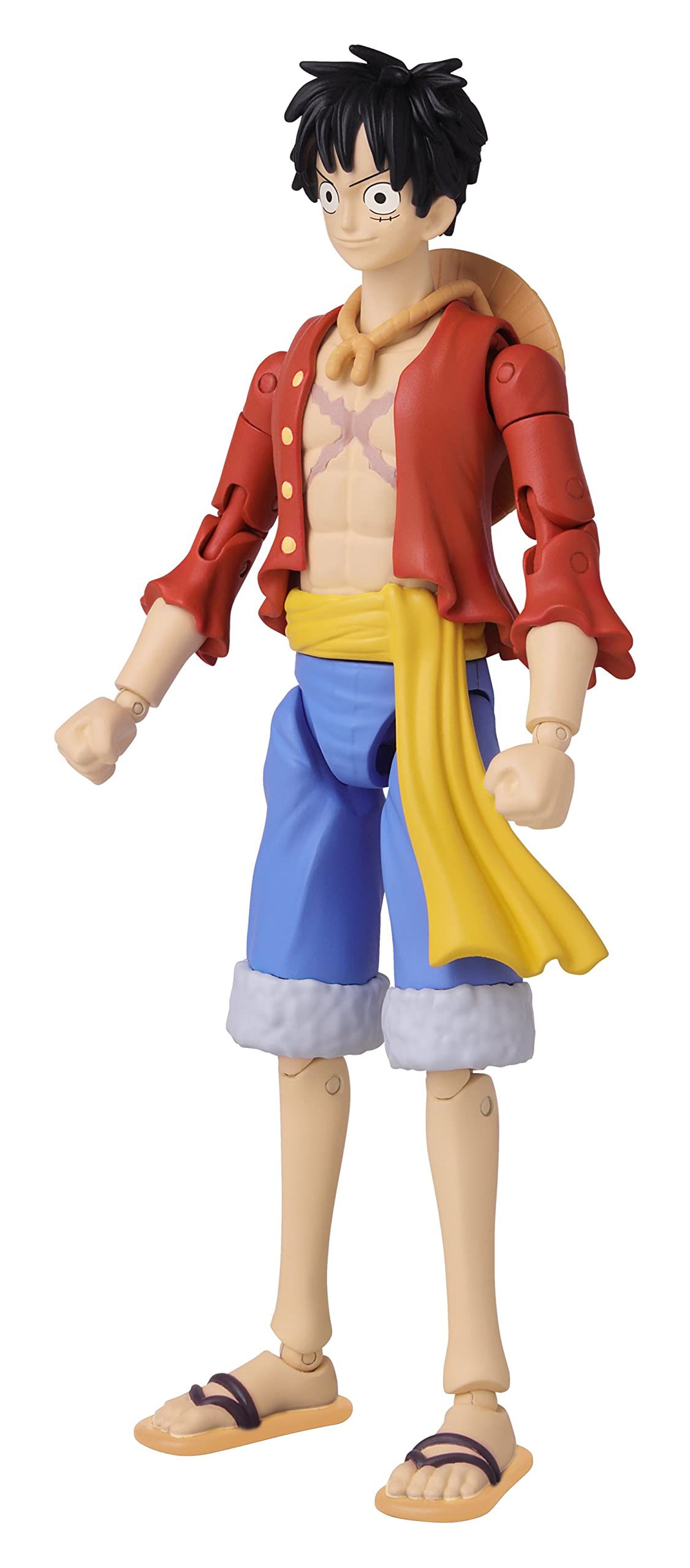 Anime Heroes Monkey D. Luffy Action Figure 36931, Multicolor, One Piece