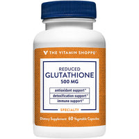 Thumbnail for The Vitamin Shoppe Reduced Gluthathione 500MG, Antioxidant Supplement That (60 Capsules)