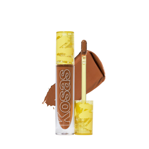 Kosas Revealer Concealer – Medium Coverage Hydrating Under Eye & Face Concealer with Hyaluronic Acid, Tone 8.2 W