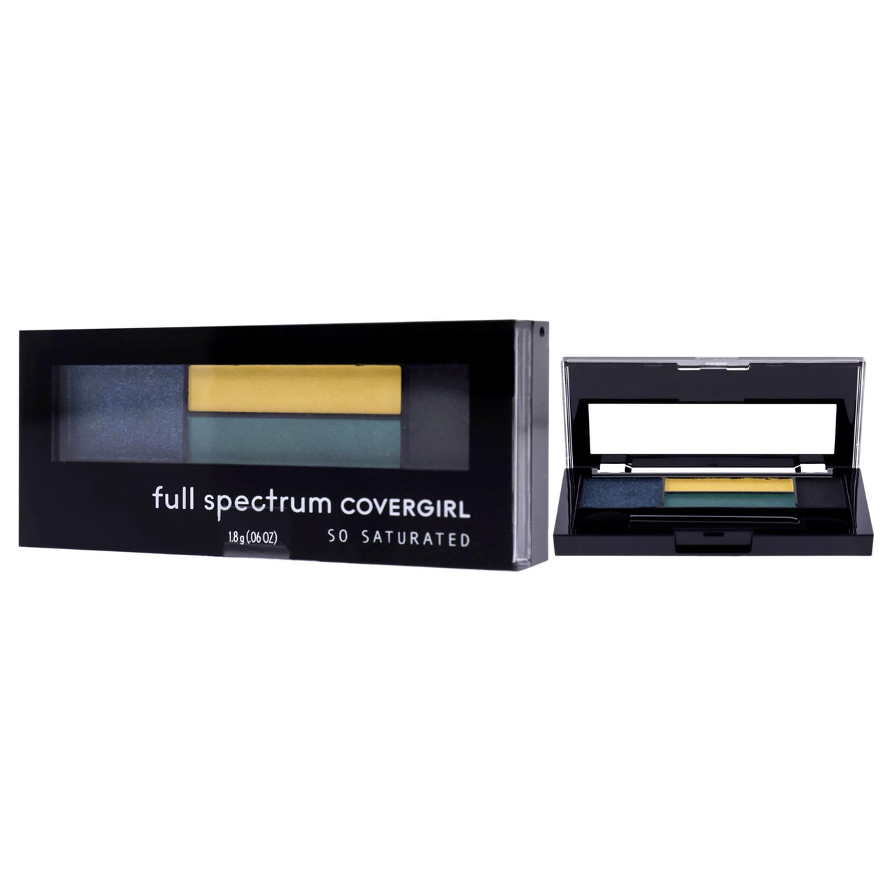 COVERGIRL So Saturated Quad Palette, Eclipse, 0.06 Ounce, 4 Shades