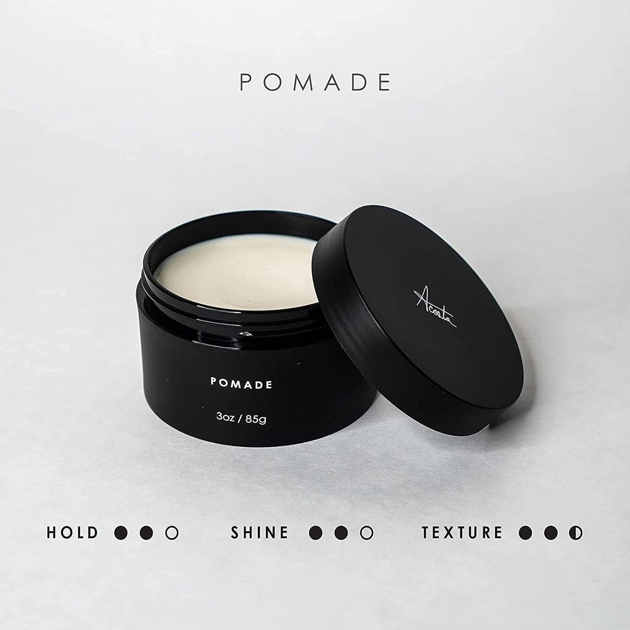 Forte Series Hair Pomade for Men, Medium Flexible Hold, Low Shine, 3 oz, Water Based for Slicked Back Hairstyles, Thick, Non-Greasy, by Alex Costa