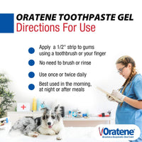 Thumbnail for Pet King Brands ZYMOX Oratene Brushless Toothpaste Gel for Dogs and Cats, 2.5oz