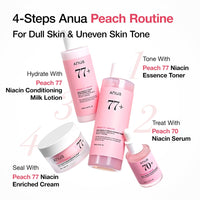 Thumbnail for Anua Peach 77 Niacin Essence Toner 250ml / Brightening Toner for Face, Niacinamide, Panthenol, Ceramides, Facial Toner for Glass Skin, Korean Skin Care (8.45 fl.oz.)