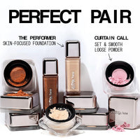 Thumbnail for about-face Curtain Call Set & Smooth Loose Powder Finale – Lightweight, Oil-Absorbing Setting Powder with Rice Starch & Corn-Based Talc Alternative – Vegan, Cruelty-Free – 0.35oz (Pink Brightener)