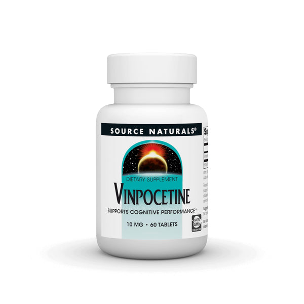 Source Naturals Vinpocetine Tablets, Supports Cognitive Performance*, 10 mg - 60 Tablets