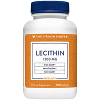 Thumbnail for The Vitamin Shoppe Lecithin 1200mg Natural Combination Essential Fatty (180 Softgels)