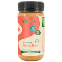 Thumbnail for Steens Manuka Honey - MGO 515+ - Pure & Raw 100% Certified UMF 15+ Manuka Honey - Bottled and Sealed in New Zealand - 17.6 oz