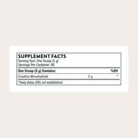 Thumbnail for THORNE Creatine - Micronized Creatine Monohydrate Powder - Support for Muscles & Cognitive Function* - for Women & Men - Unflavored - NSF Certified for Sport - 5 g per Serving - 90 Servings