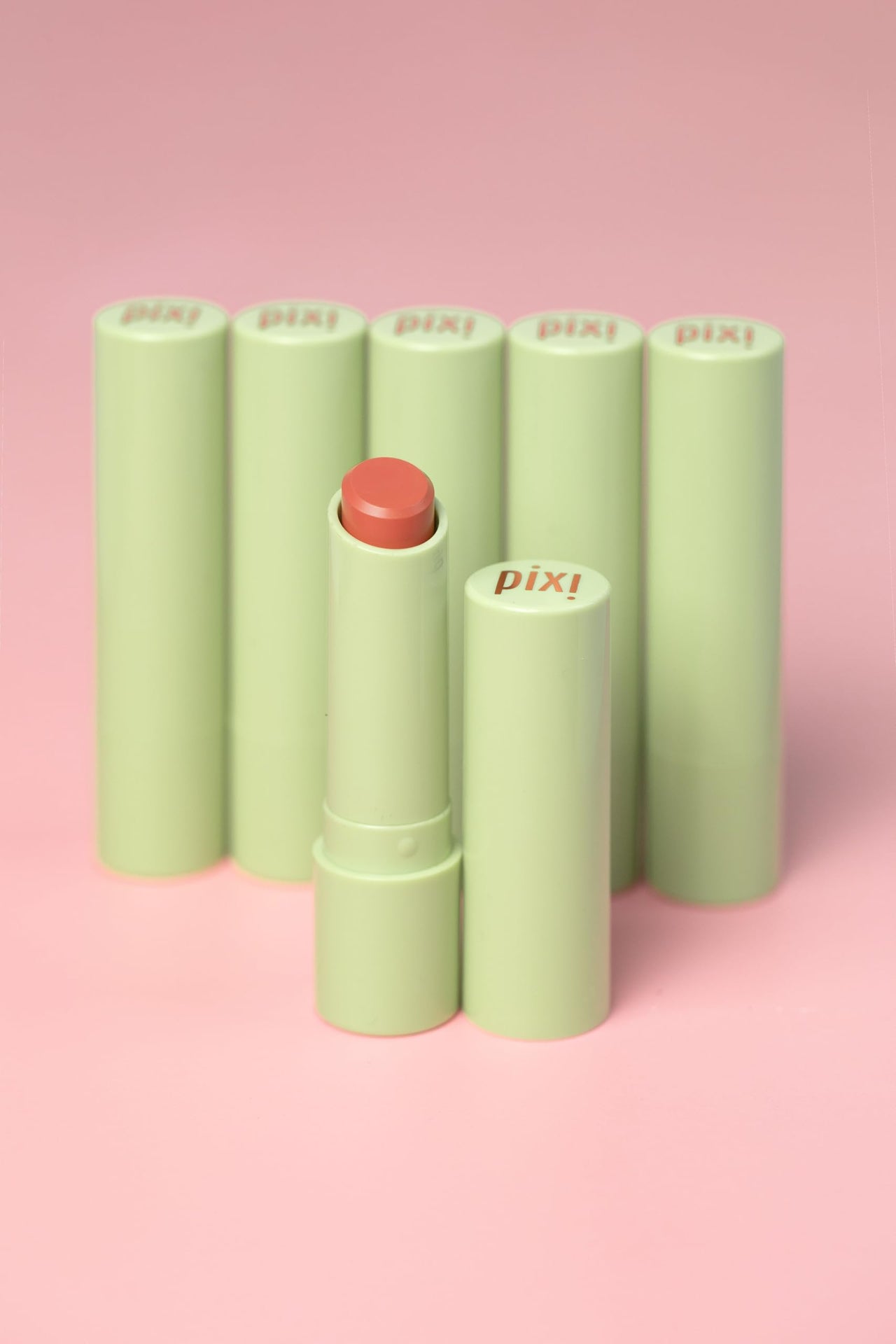 Pixi NaturelleLip | Hydrating Demi-Matte Lipstick with Sunflower Oil, Jojoba & Vitamin E | Natural Finish & Comfortable All-day Wear | Poppy | 0.1 oz/3.4 g