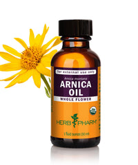Thumbnail for Herb Pharm Certified Organic Oil, Arnica, 1 Fl Oz