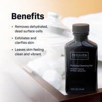 Thumbnail for Revision Skincare Purifying Cleansing Gel with Salicylic Acid, Concentrated Exfoliating Daily Face Wash for Oily Skin, 3.4 Ounces
