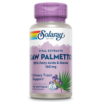 Thumbnail for SOLARAY Saw Palmetto Extract - Prostate Health and Urinary Tract Support - 136 mg Fatty Acids and Sterols - Lab Verified, 60-Day Money-Back Guarantee (120 Servings, 120 Softgels)