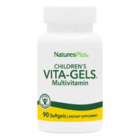 Thumbnail for NaturesPlus Children’s Vita-Gels Multivitamin, Natural Orange Flavor - 90 Softgels - Gluten Free - 90 Servings