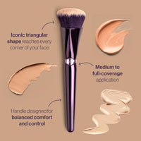 Thumbnail for Anisa Beauty Pinnacle Foundation Brush | Professional Makeup Brush for Seamless Foundation Application | Soft, Vegan Fibers for Flawless Blending | Ideal for Liquid, Cream, and Powder Formulas