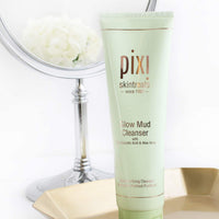 Thumbnail for Pixi Glow Mud Cleanser | Purifying Daily Cleanser with 5% Glycolic Acid | Gently Exfoliates & Purifies Without Stripping | Deep Pore Cleanse & Brighten | 4.57 fl. oz / 135 ml