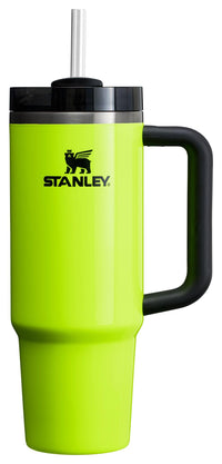 Thumbnail for STANLEY Quencher H2.0 Tumbler with Straw 30 oz | Flowstate 3-Position Lid | Cup Holder Compatible for Travel | Insulated Stainless Steel Cup | BPA-Free | Neon Yellow