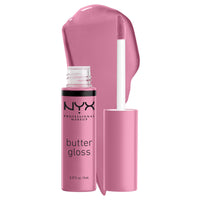Thumbnail for NYX PROFESSIONAL MAKEUP Butter Gloss, Non-Sticky Lip Gloss - Eclair (Pink)