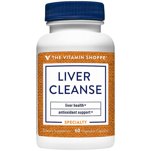 The Vitamin Shoppe Liver Cleanse Antioxidant Support Liver Health, (60 Vegetable Capsules)
