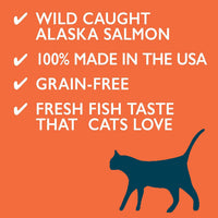 Thumbnail for Alaska Naturals – Wild Alaska Salmon Oil Formula Cat Food Topper – EPA and DHA Omega-3 - Supplement for Cats Healthy Skin, Shiny Coat – Made in The USA – 4 oz Bottle