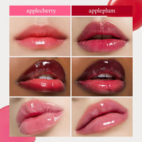 Thumbnail for NOONI Vegan Appleseed Lip Oil Set - Applecherry & Appleplum | Long-Lasting, Moisturizing, Plumping, Revitalizing for Dry Lips, Waterproof, No Peel Off, Korean Tint, 0.12 FL Oz x 2ea