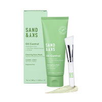 Thumbnail for Sand & Sky Oil Control Blemish Clearing Clay Face Mask with Salicylic Acid & Niacinamide - Blemish Fighting Mask, Minimizes Redness, Tightens Pores