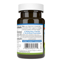 Thumbnail for Carlson - Zinc, 15 mg, Zinc Supplement, Zinc Gluconate, Immune Support & Skin Health, Zinc Tablets, Antioxidant, Zinc Capsules, 100 Tablets