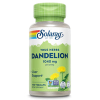 Thumbnail for SOLARAY Dandelion Root Supplement - Healthy Kidney and Liver Support - 1,040 mg per Serving - Vegan, Lab Verified, 60-Day Guarantee - 50 Servings, 100 VegCaps