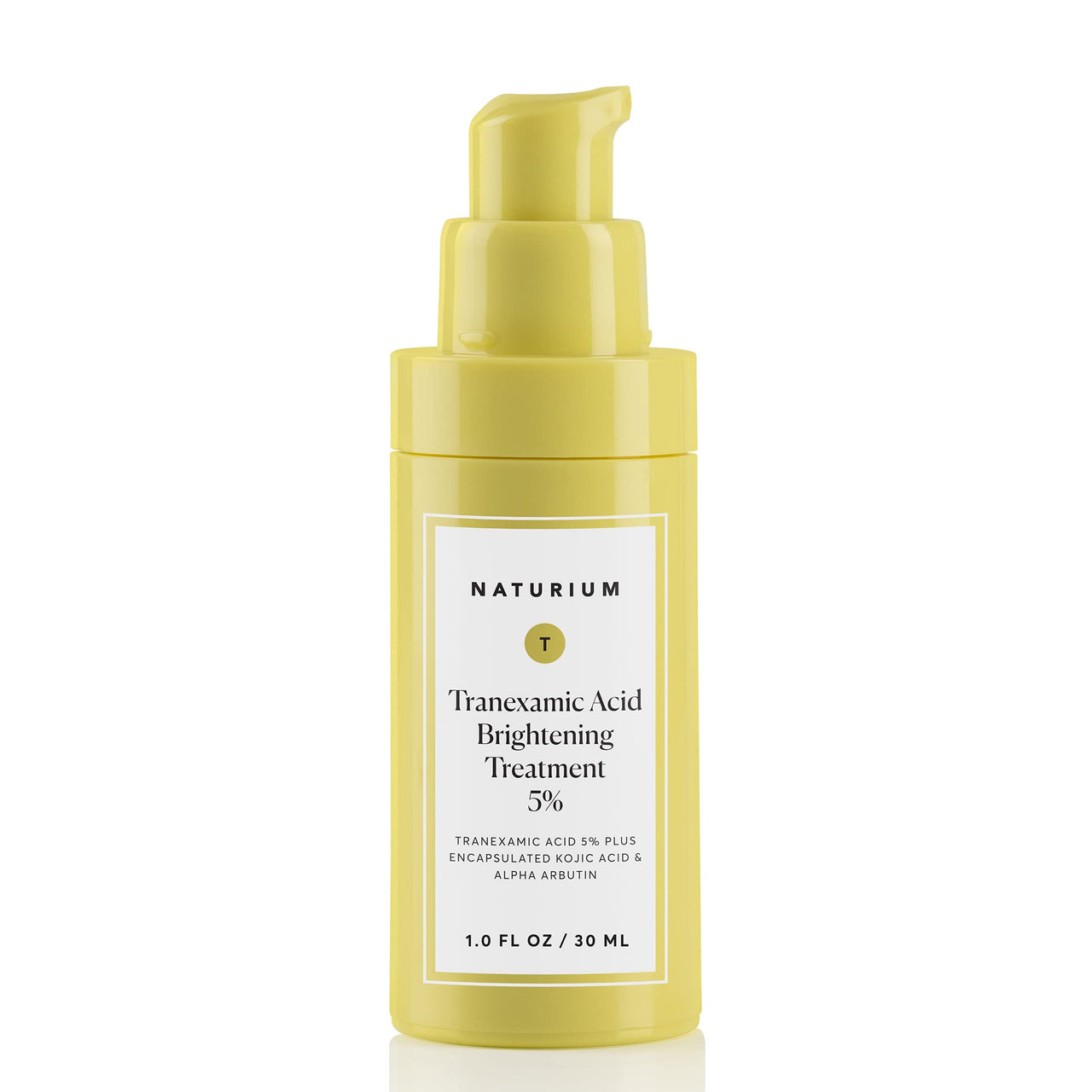 Naturium Multi-Bright Tranexamic Acid Treatment 5%, Skin Care with Encapsulated Kojic Acid & Alpha Arbutin, 1 Fl Oz