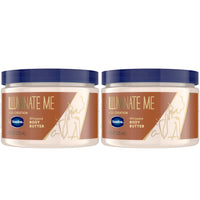 Thumbnail for Vaseline Illuminate Me Whipped Body Butter 2-Pack – Lightweight Moisturizer for Luminous, Glowing Skin, 11 Oz Ea