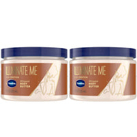 Thumbnail for Vaseline Illuminate Me Whipped Body Butter 2-Pack – Lightweight Moisturizer for Luminous, Glowing Skin, 11 Oz Ea
