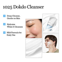 Thumbnail for ROUND LAB 1025 Dokdo Cleanser 5.07 Fl Oz, Low pH Facial Cleanser for Sensitive Skin, Rich Soft Bubbles for Deep Cleansing and Makeup Removal, Hydrating Face Wash with Deep Sea Water, Korean Skin Care