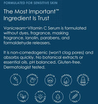 Thumbnail for Vanicream Vitamin C Serum - Free of Dyes, Fragrance, Masking Fragrance, Lanolin, Parabens & Formaldehyde Releasers - For Sensitive Skin - 1.2 Fl Oz