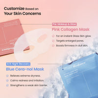 Thumbnail for BIODANCE Best Mask Duo: Bio-Collagen & Ceramide Panthenol Real Deep Mask Set, Firming, Hydrating, Face Mask Bundle for Glass Skin, Korean Skincare Set, Korean Skin Care, Facial Mask Set