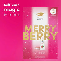 Thumbnail for Dove Limited Edition Merry Berry Set Pomegranate & Hibiscus Rejuvenating Body Wash & Scrub, 2 Count