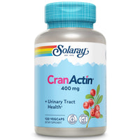 Thumbnail for SOLARAY CranActin Cranberry Extract 400 mg - Cranberry Supplements for Women and Men - Bladder and Urinary Tract Health Support with Vitamin C - Vegan, 60-Day Guarantee, 120 Servings, 120 VegCaps