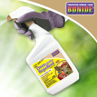 Thumbnail for Bonide Go Away! Deer & Rabbit Repellent, 32 oz. Ready-to-Use Spray, Hot Peppers Deter Animals from Lawn & Garden
