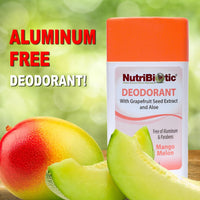 Thumbnail for NutriBiotic Mango Melon Deodorant with GSE, 2.6 Ounce Stick | with Witch Hazel, Grapefruit Seed Extract, Aloe & Essential Oils | Vegan & Made without Aluminum, Paraben, Phthalates, Gluten & GMOs