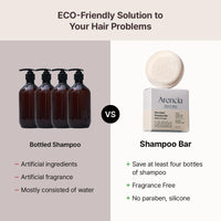 Thumbnail for ARENCIA Korean Rice Water Shampoo Bar for Hair Growth & Strengthening, All Natural Formula with Biotin & Protein - Korean Hair Care