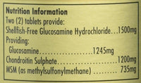 Thumbnail for Solgar Triple Strength Glucosamine Chondroitin MSM, 60 Tablets - Promotes Healthy Joints, Supports Comfortable Movement - Shellfish Free - Gluten Free, Dairy Free - 30 Servings