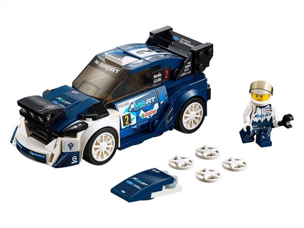 LEGO Speed Champions Ford Fiesta M-Sport WRC 75885 Building Kit (203 Pieces)