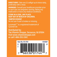 Thumbnail for The Vitamin Shoppe Lycopene 10MG, Antioxidant That Supports Cardiovascular, (180 Softgels)