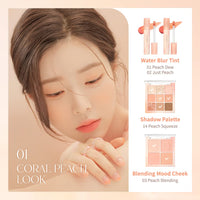 Thumbnail for dasique Water Blur Tint #01 Peach Dew I Vegan, Cruelty-free I Non-sticky, Non-greasy, Watery Formula Transforming Into a Silky Finish