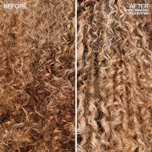 REDKEN Acidic Bonding Curls Sulfate-Free Shampoo | For Curly Hair | Curl Control + Definition | With Citric Acid, Avocado Oil, Shea Butter | Silicone-Free | Hydrating Shampoo | Repairs Damaged Curls