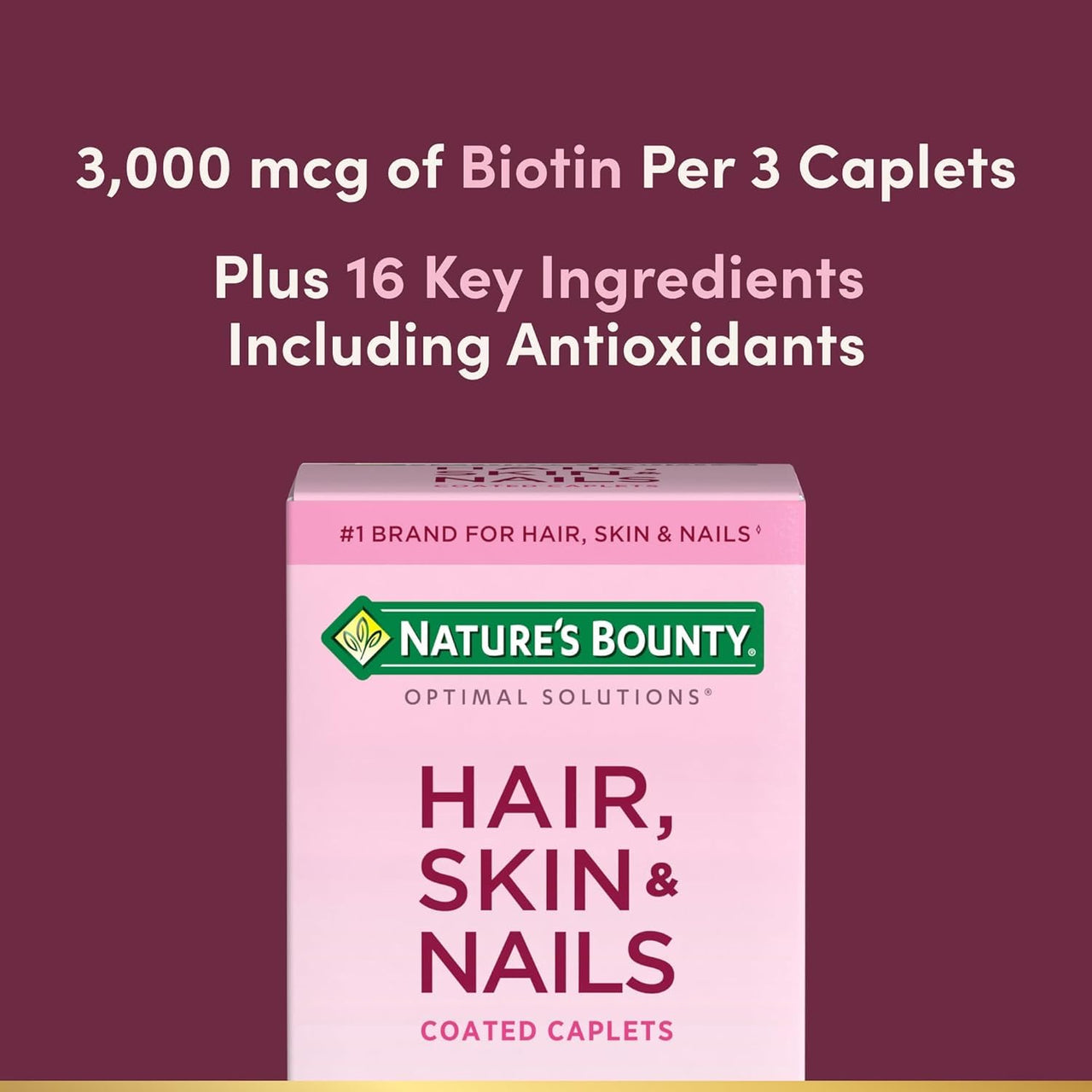 Nature's Bounty Hair, Skin & Nails, 60 caplets