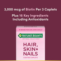 Thumbnail for Nature's Bounty Hair, Skin & Nails, 60 caplets