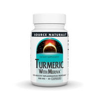 Thumbnail for Source Naturals Turmeric with Meriva - 500mg, 30 Capsules