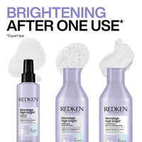 Thumbnail for Redken Blondage High Bright Pre Treatment | Brightens and Lightens Color-Treated and Natural Blonde Hair Instantly | Infused with Vitamin C