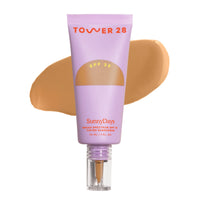 Thumbnail for Tower 28 SunnyDays SPF 30 Tinted Moisturizer - 2-in-1 Buildable Coverage Foundation + Mineral Sunscreen for Face - Zinc Oxide, Aloe & Prickly Pear for Sensitive Skin - 30 Medium/Yellow (1 oz)