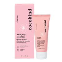 Thumbnail for Cocokind AHA Jelly Cleanser, Gentle Face Wash and AHA BHA Cleanser with Hyaluronic Acid, Exfoliating Face Wash for Oily Skin