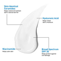 Thumbnail for CeraVe AM Facial Moisturizing Lotion with SPF 30, Oil-Free Face Moisturizer with SPF, Formulated with Hyaluronic Acid, Niacinamide & Ceramides, Non-Comedogenic, Broad Spectrum Sunscreen, 3 Ounce